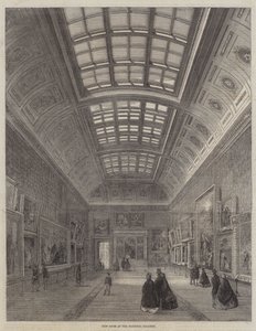 New Room at the National Gallery by Percy William Justyne